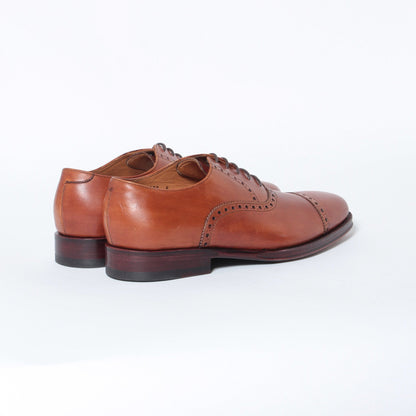 98409 / V.CRUST / MARRONE / LEATHERSOLE / UK6.0(25.0cm)
