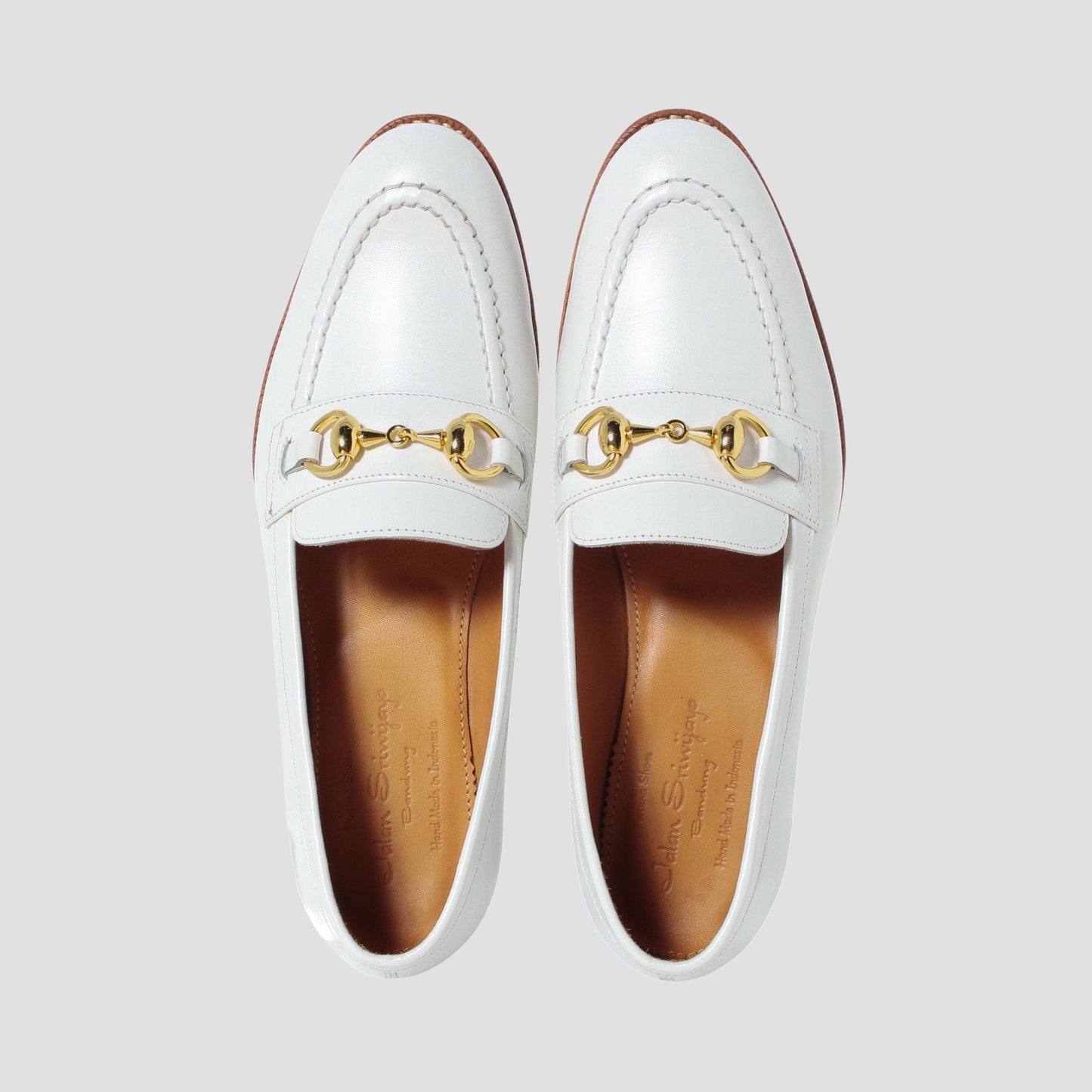 98689 / CALF / WHITE / LEATHERSOLE / UK4.0(23.0cm)