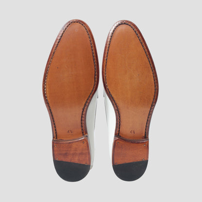 98689 / CALF / WHITE / LEATHERSOLE / UK4.5(23.5cm)