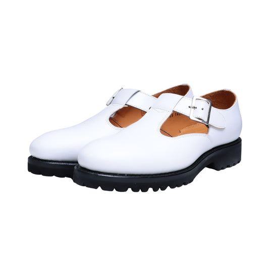 99025 / CALF / WHITE / VIBRAM SOLE / UK4.5(23.5cm)