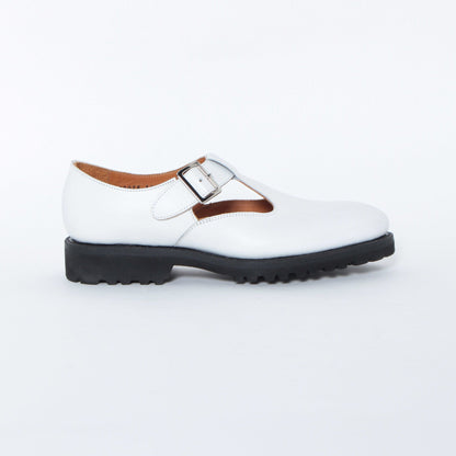99025 / CALF / WHITE / VIBRAM SOLE / UK5.0(24.0cm)
