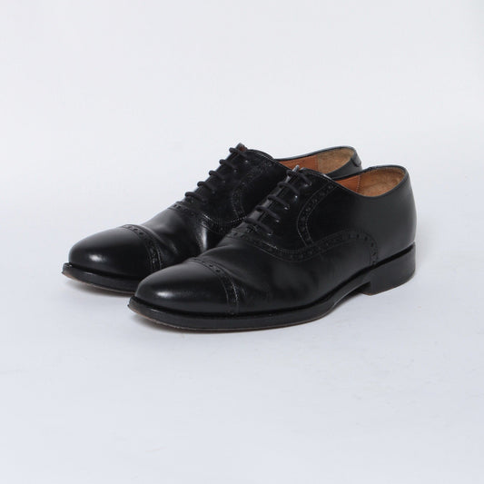 98409 / CALF / BLACK / LEATHER SOLE / UK6.5(25.0cm)