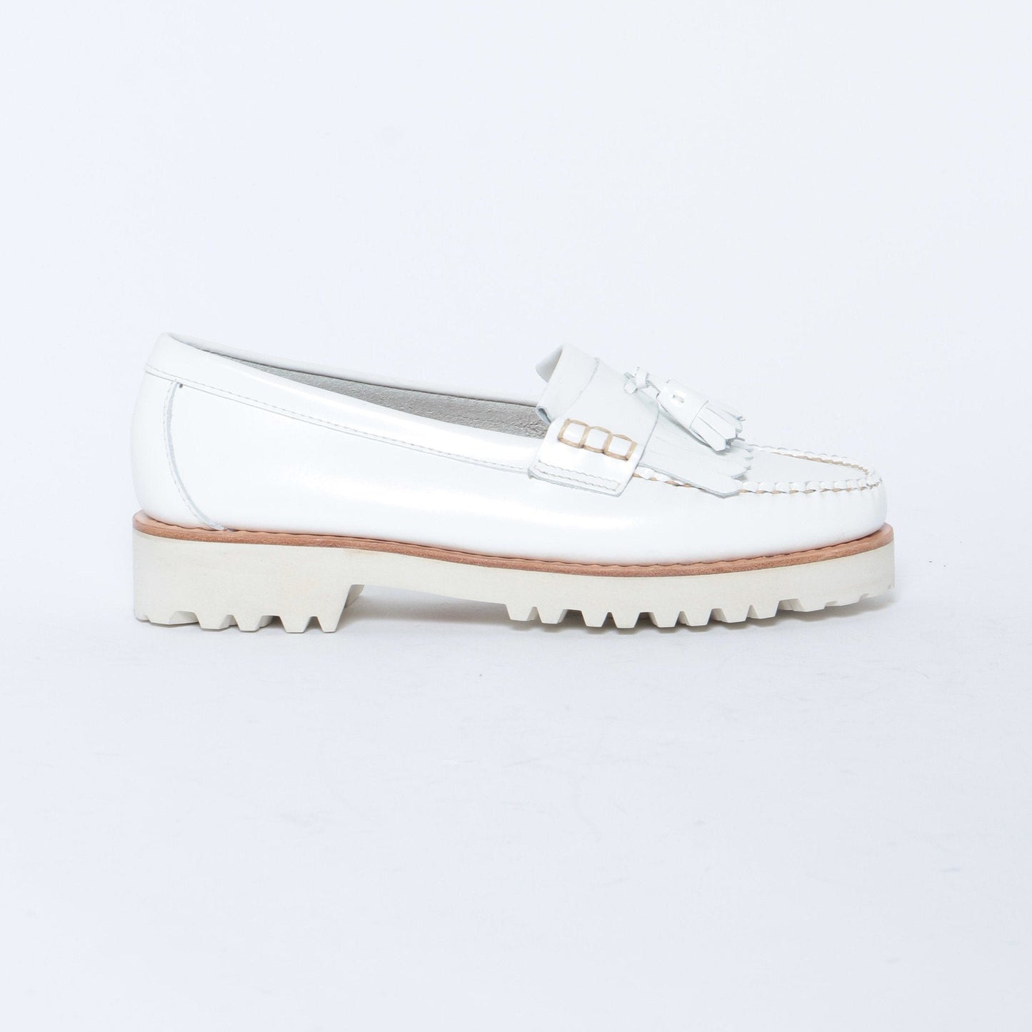 BA41820 / LTHR / WHITE / LEATHERSOLE / US8.0(25.0cm)