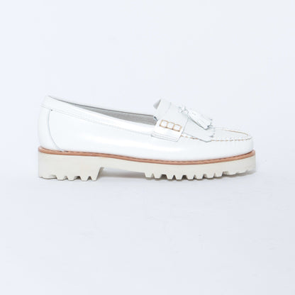 BA41820 / LTHR / WHITE / LEATHERSOLE / US8.0(25.0cm)