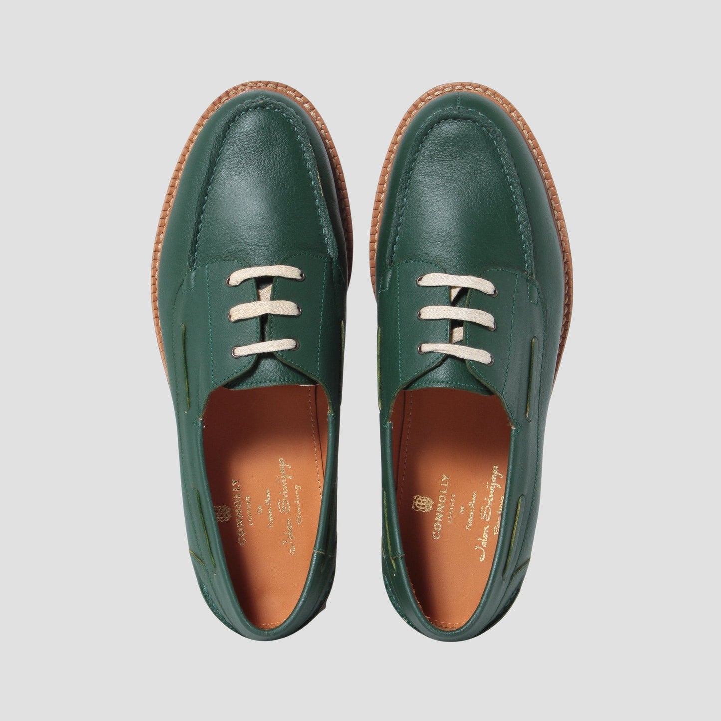 98978 / CONNOLLY / GREEN / VIBRAM SOLE / UK6.5(25.5cm)