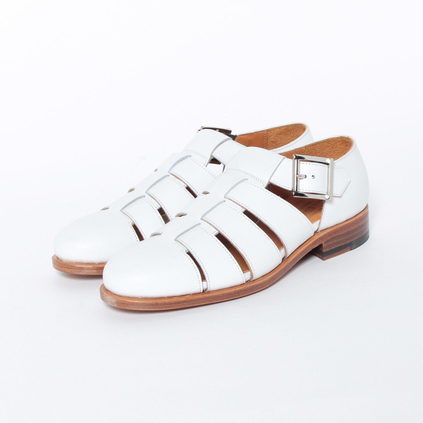 98850 / CALF / WHITE / LEATHERSOLE / UK3.0(22.0cm)