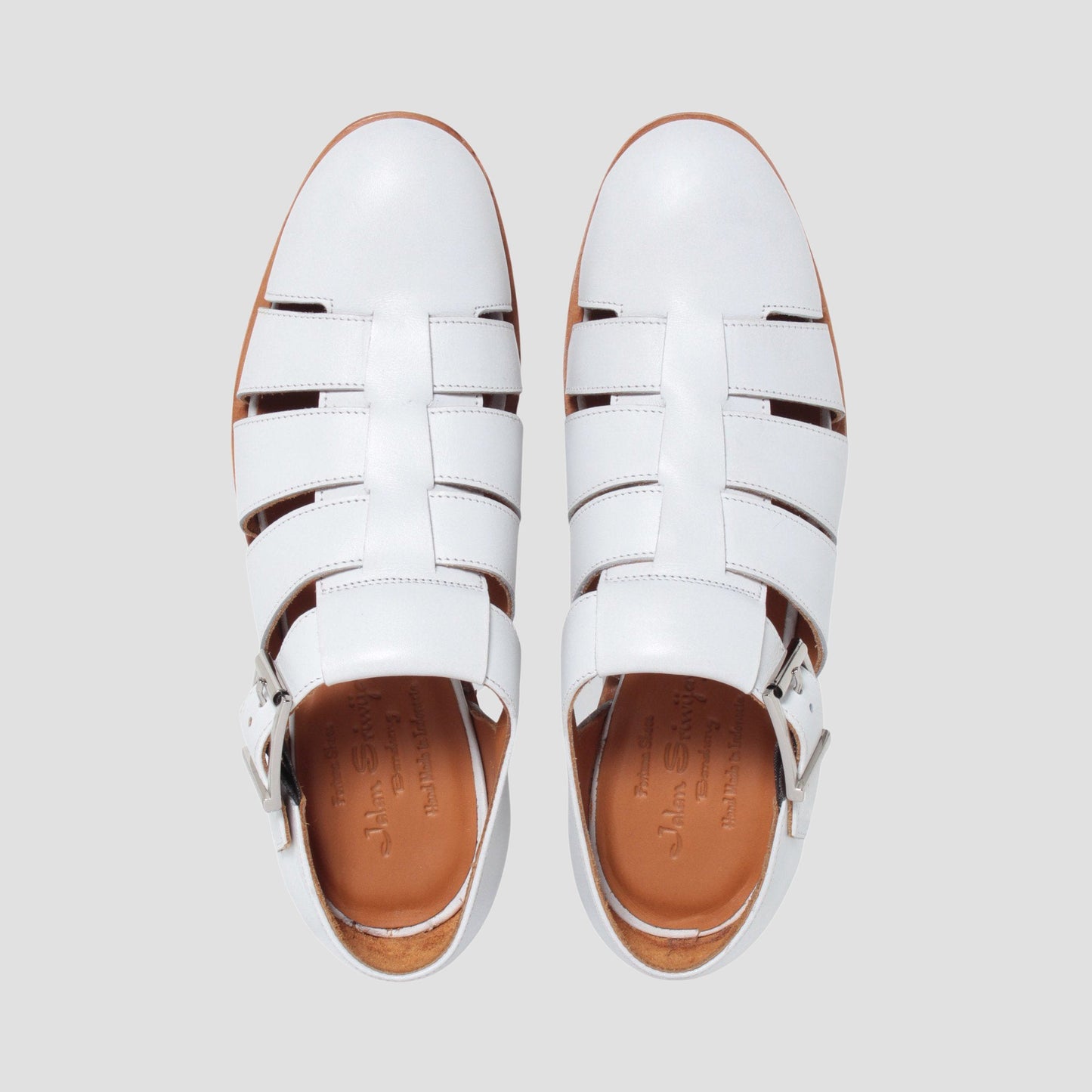 98850 / CALF / WHITE / LEATHERSOLE / UK3.0(22.0cm)