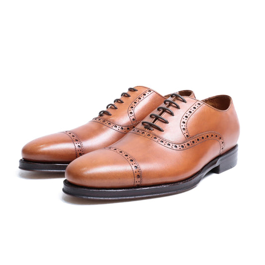 98409 / VEGANO CRUST / MARRONE / LEATHER SOLE / UK6.5(25.0cm)