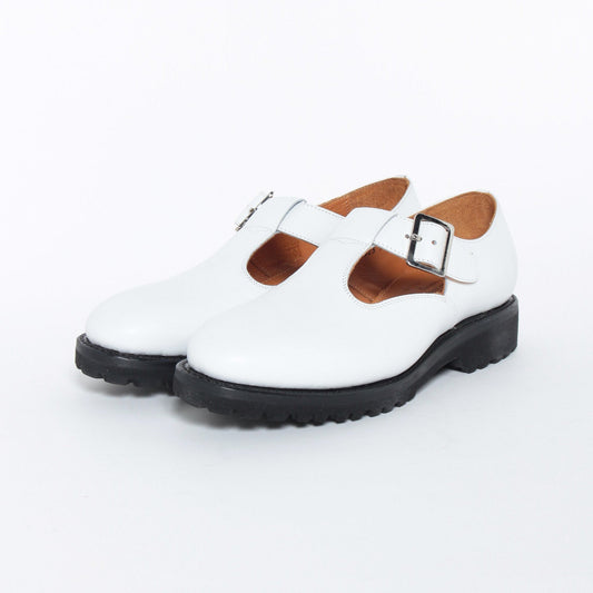 99025 / CALF / WHITE / VIBRAM SOLE / UK4.0(23.0cm)