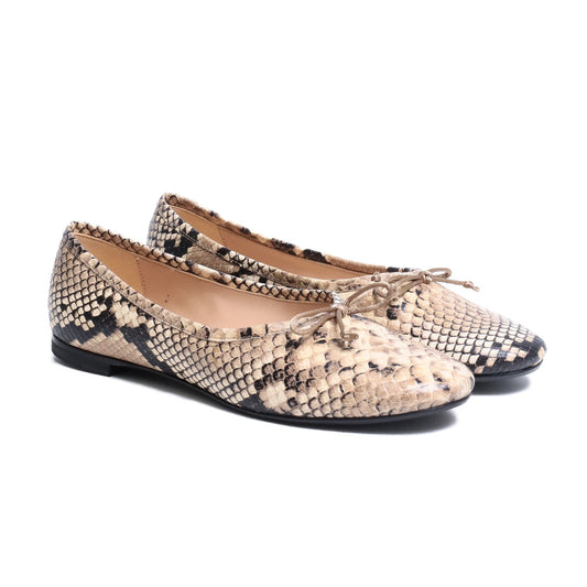 TALIA / PITONE / SAND / RUBBER SOLE / 36(23.0cm)(23.0cm)