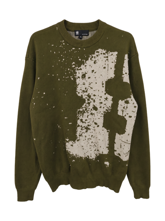 Sprayed 89 gr relaxed r knit