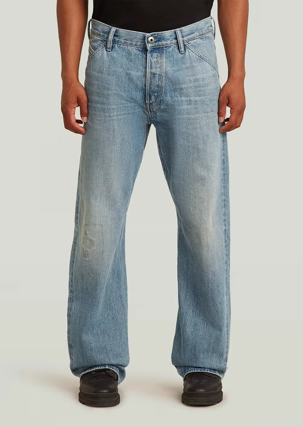 Dartt Loose Bootcut Jeans