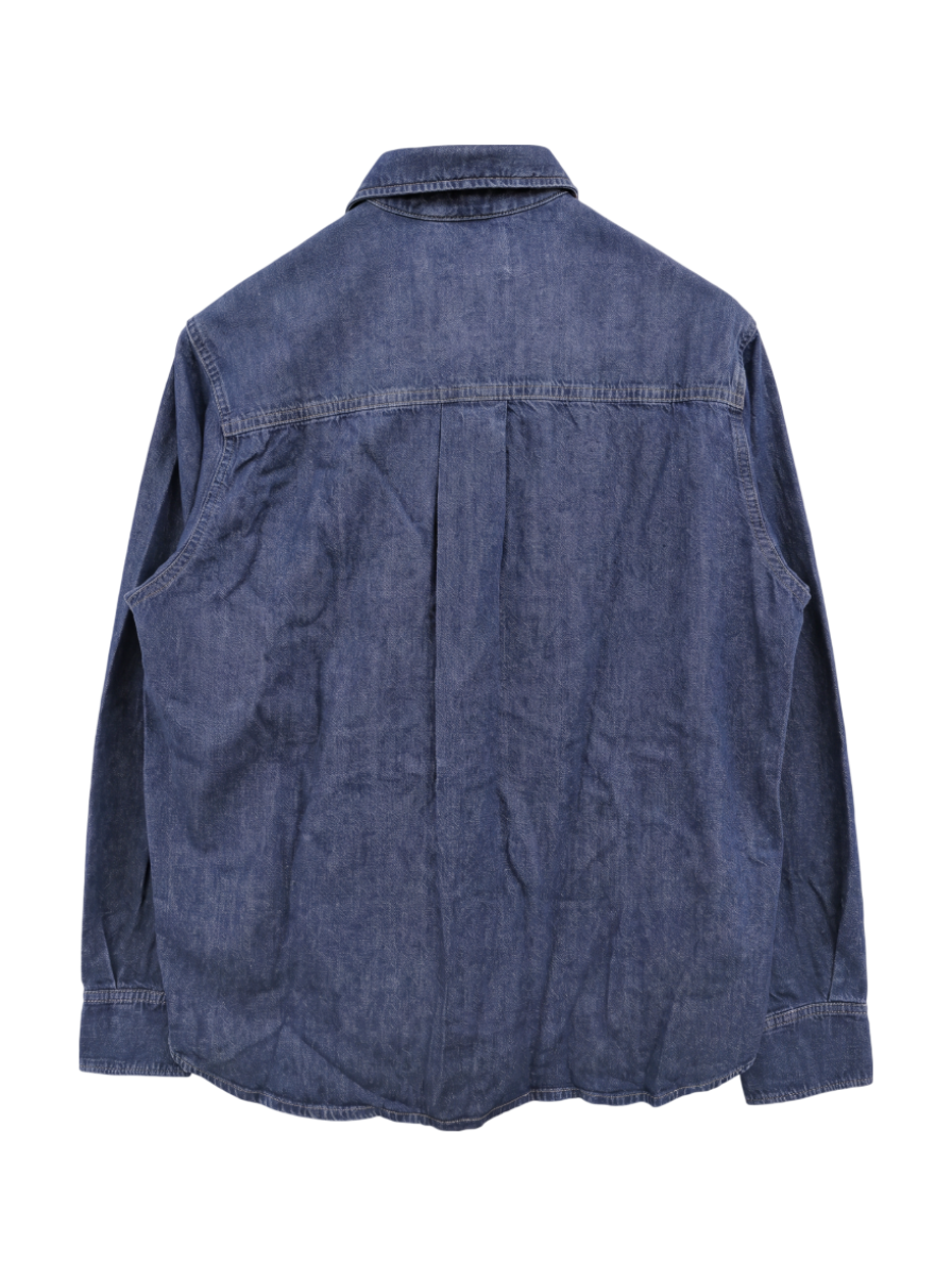 Pleated Zip Regular Shirt