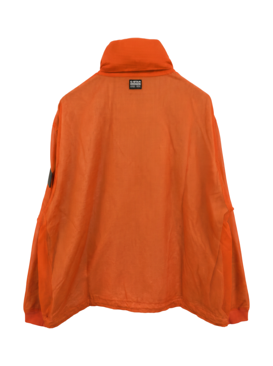 Paneled-R windbreaker