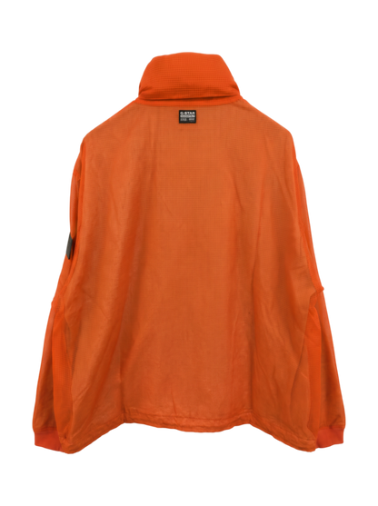 Paneled-R windbreaker