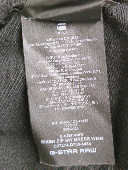 Biker zip sw dress wmn
