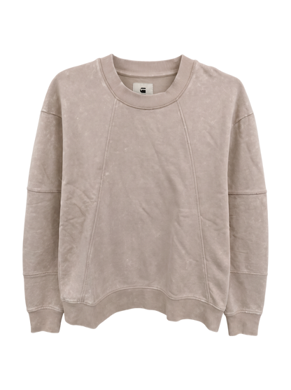 Washed 3D sleeve a line sw wmn