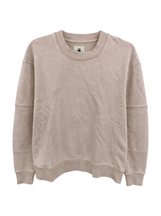 Washed 3D sleeve a line sw wmn