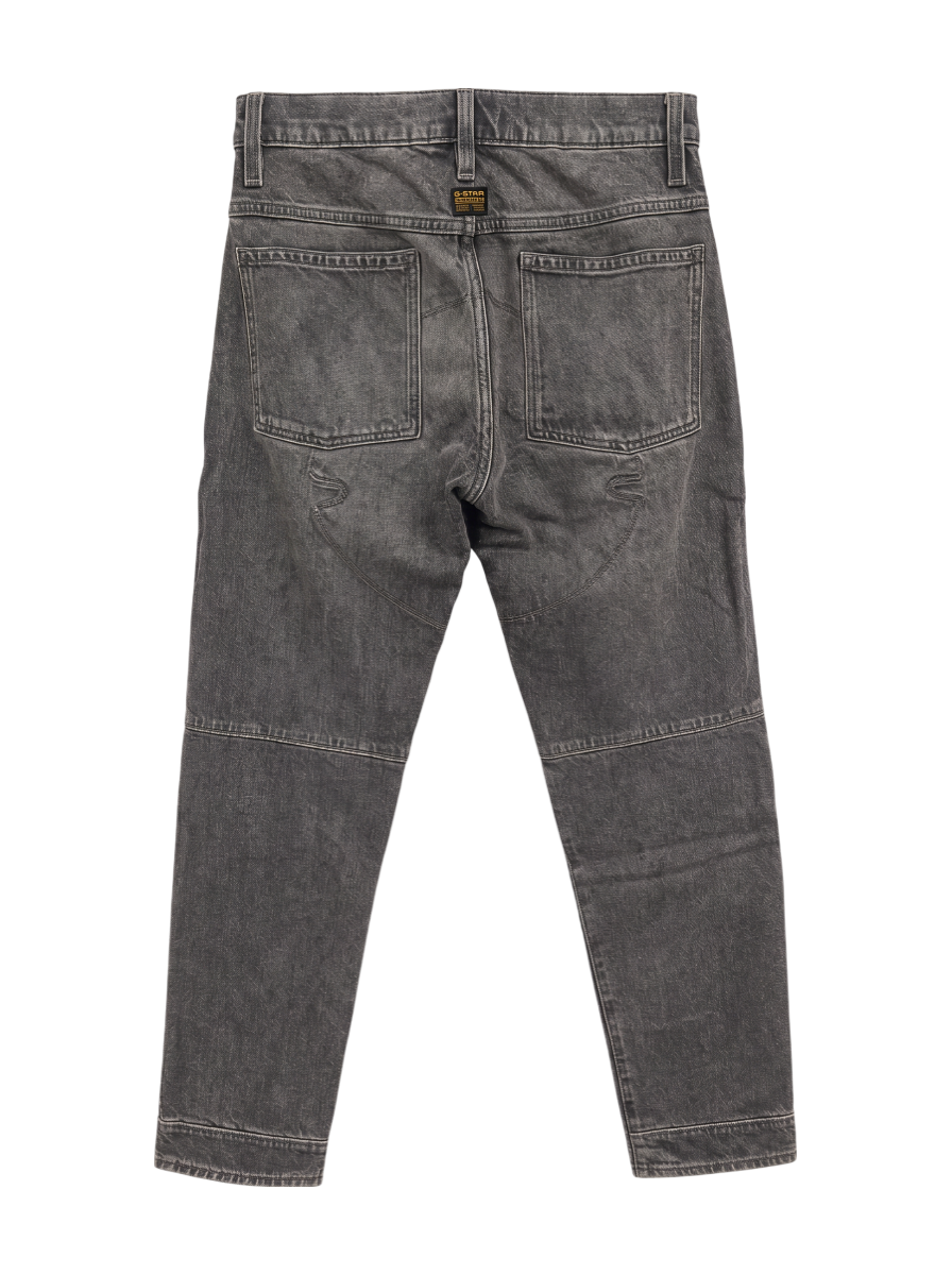 Biker Patched Slim Jeans