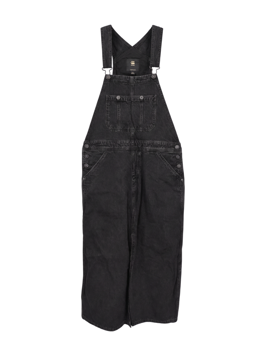 Skater Maxi Dungaree Dress wmn