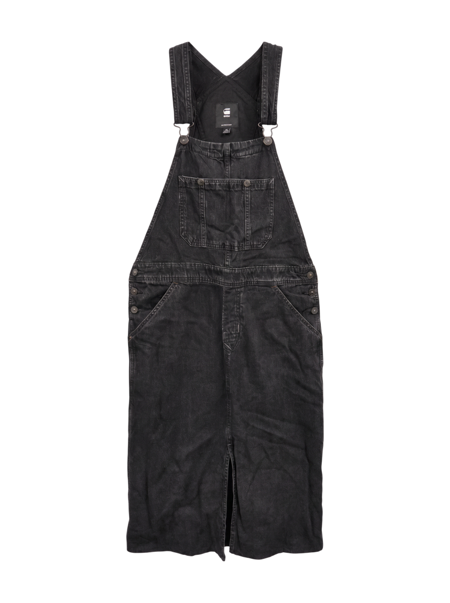 Skater Maxi Dungaree Dress wmn