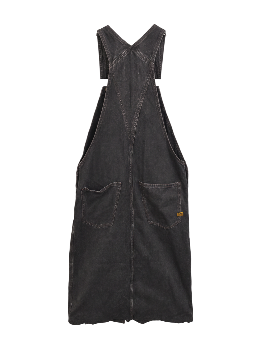 Skater Maxi Dungaree Dress wmn