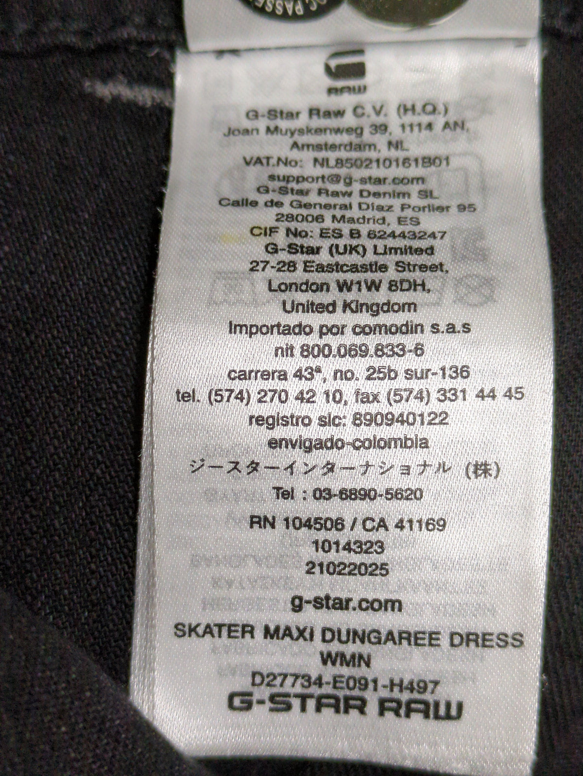 Skater Maxi Dungaree Dress wmn