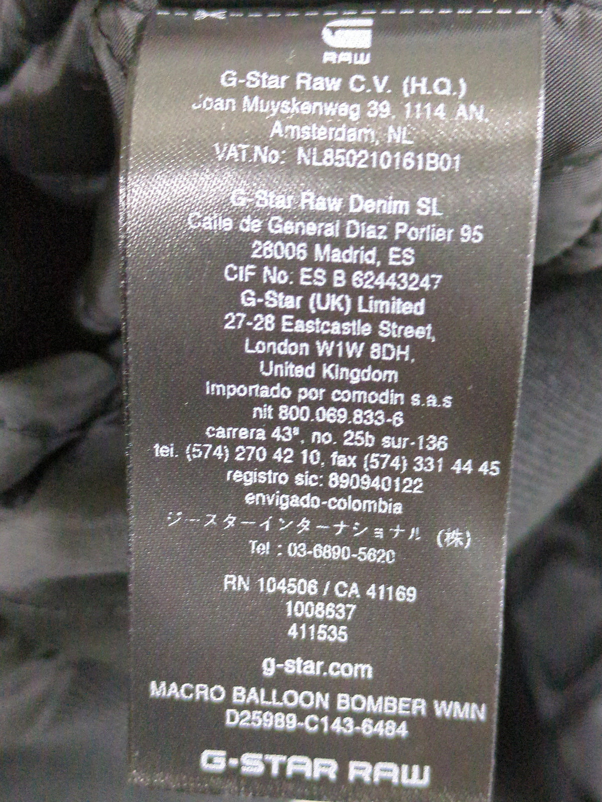 Macro balloon bomber wmn
