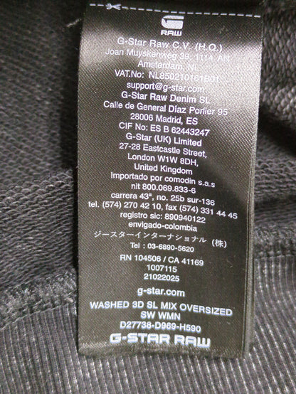 Washed 3D Mix Oversized Sweater