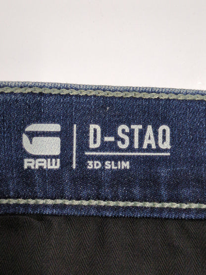 D-Staq Slim Zip Jeans
