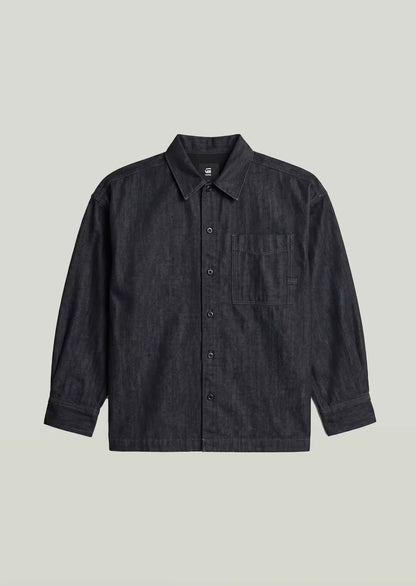 Boxy Fit Neo Raw Overshirt