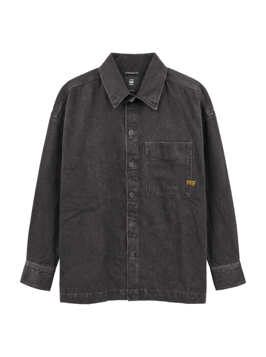 Boxy Fit Neo Raw Overshirt