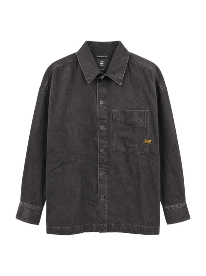 Boxy Fit Neo Raw Overshirt