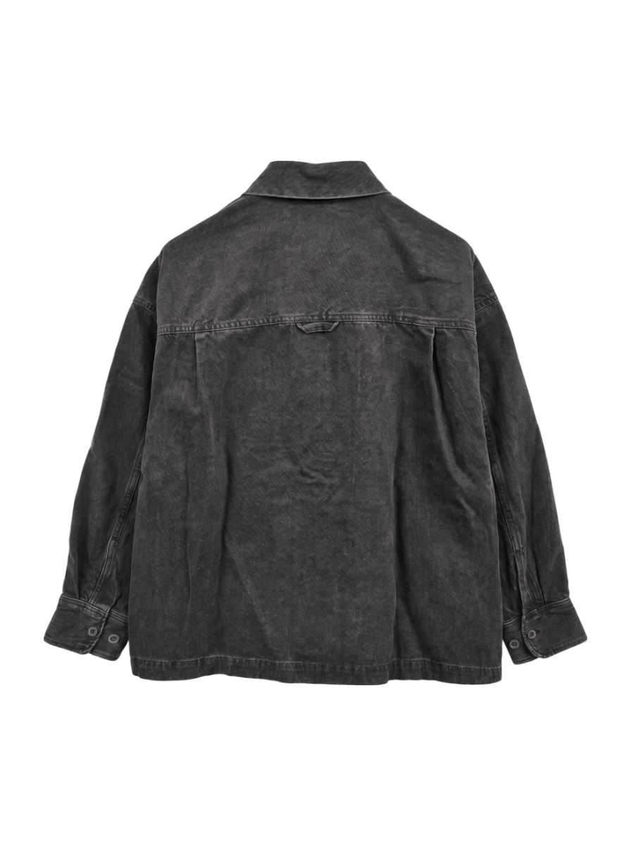 Boxy Fit Neo Raw Overshirt