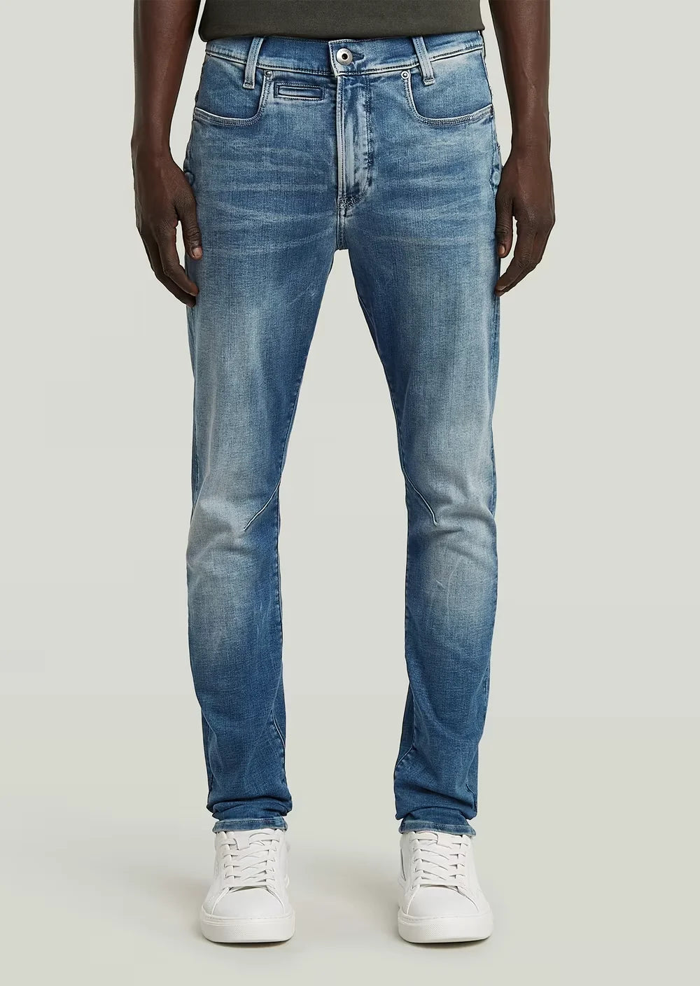 D-Staq Slim Zip Jeans