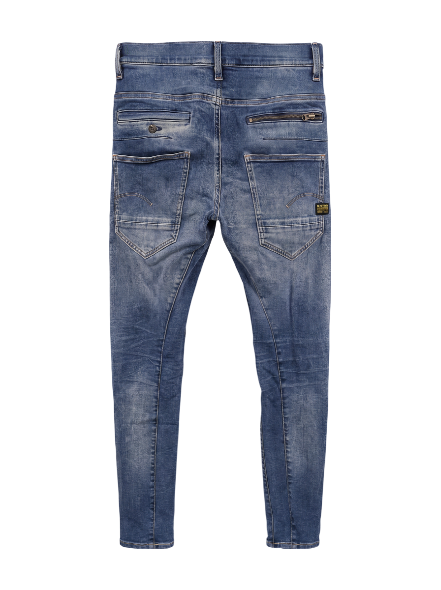 D-Staq Slim Zip Jeans