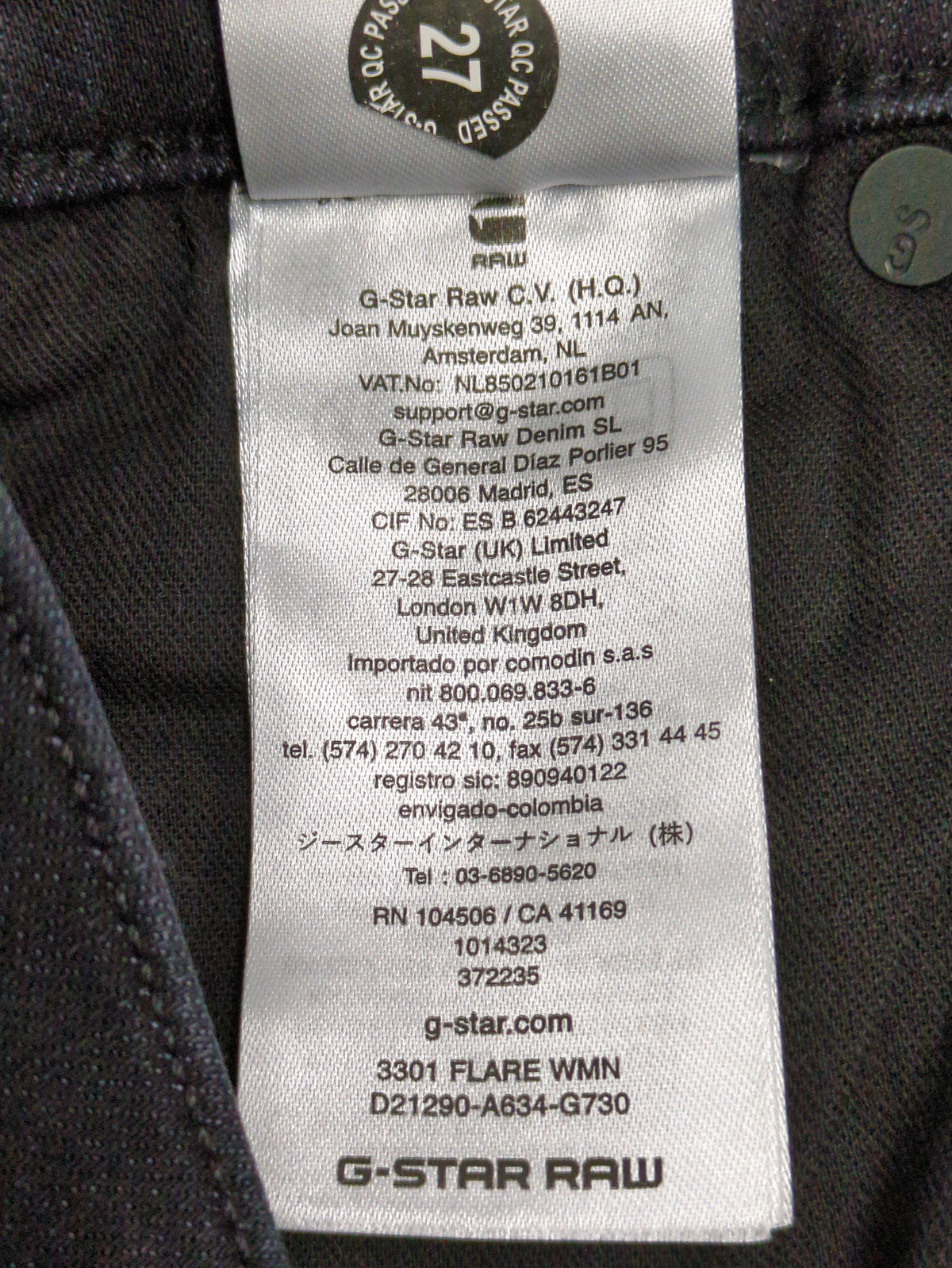 3301 Flare Jeans
