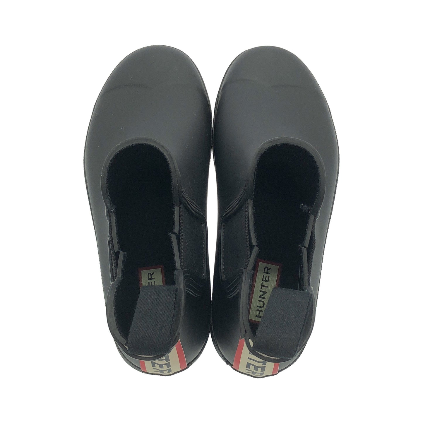 レディース オリジナル チェルシー ハンター トリ カラー ロゴ バックストラップ ブーツ