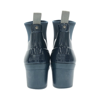 レディース リファインド グロス ミッド ヒール ブーツ