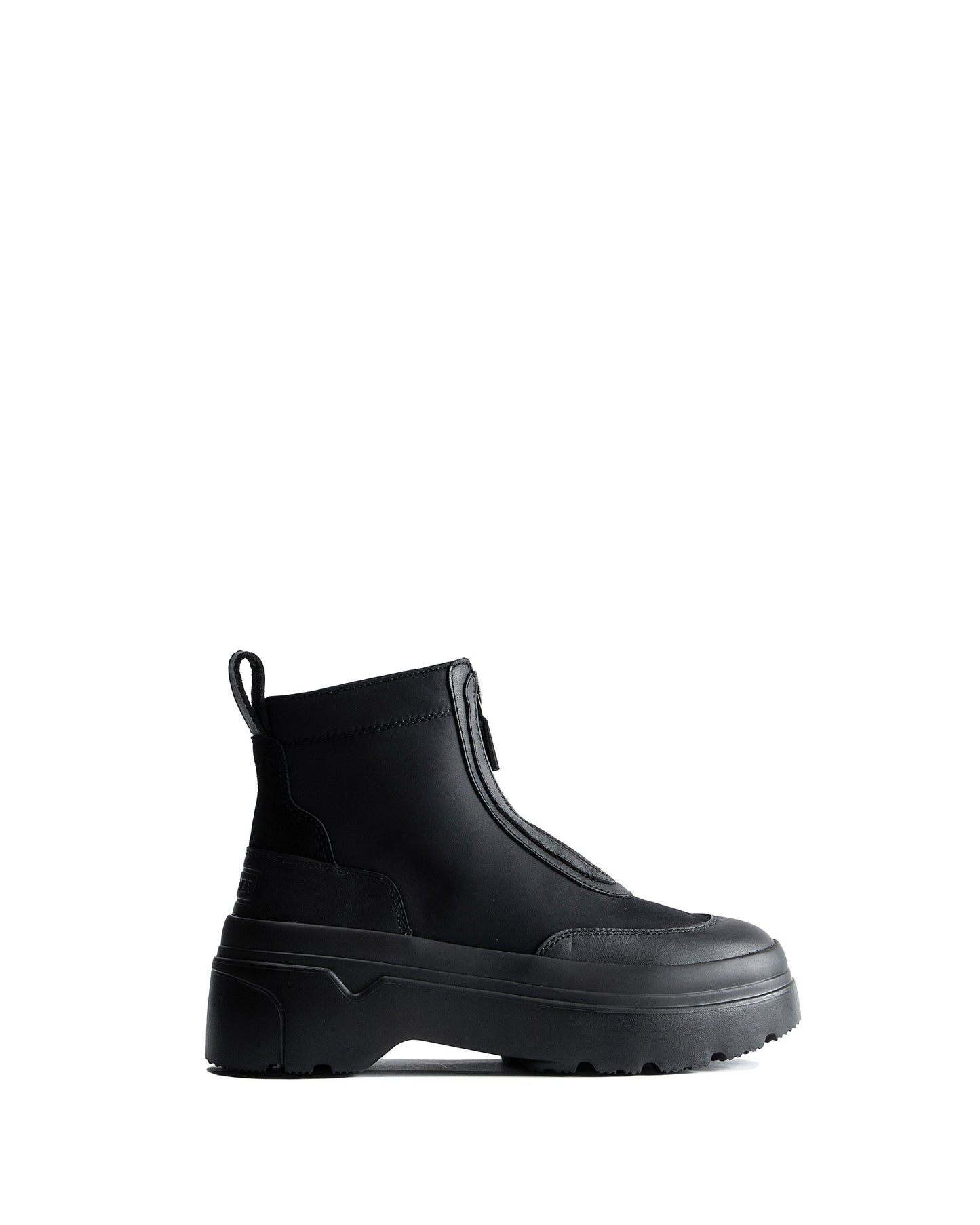 WOMENS EXPLORER ANKLE ZIP FLATFORM BOOT