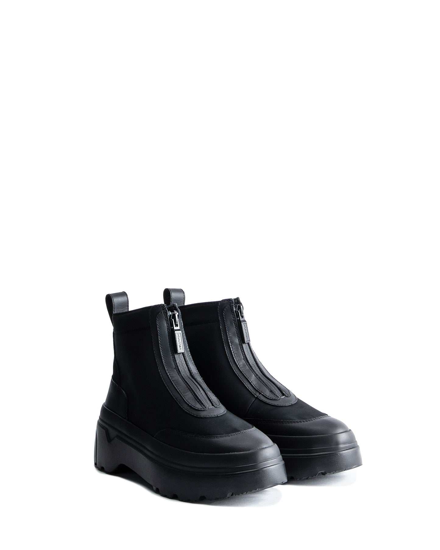 WOMENS EXPLORER ANKLE ZIP FLATFORM BOOT