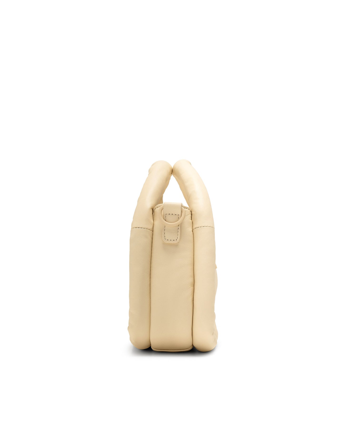 LEATHER FRAMED MINI HOBO CROSSBODY