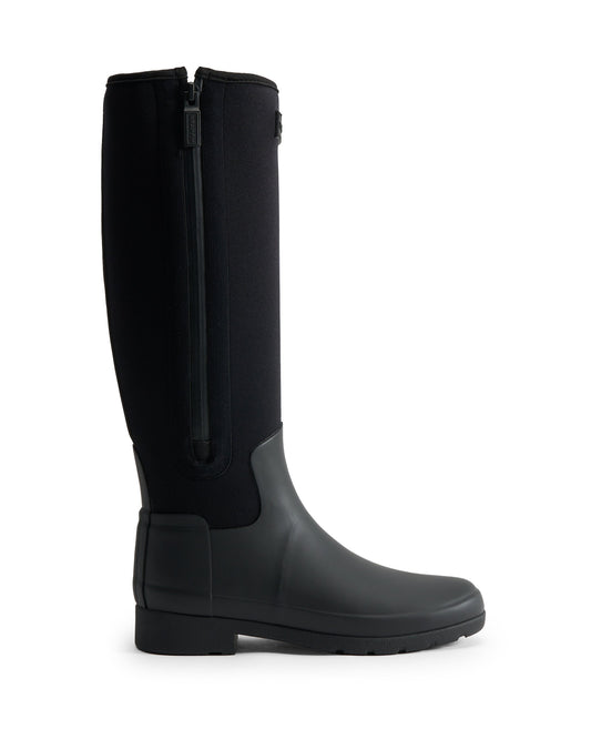 WOMENS REFINED TALL NEOPRENE ZIP BOOT