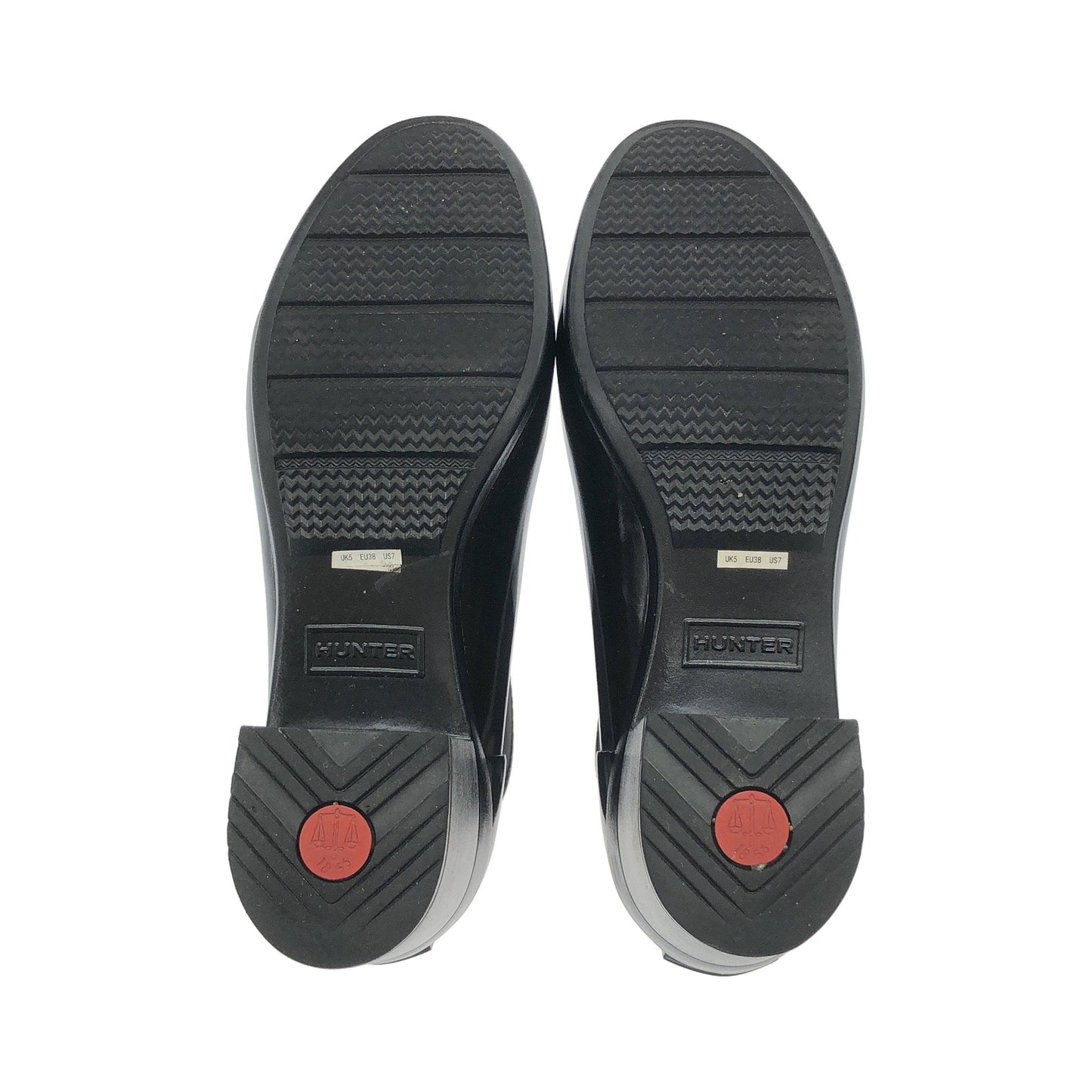 レディース リファインド グロス ミッド ヒール ブーツ