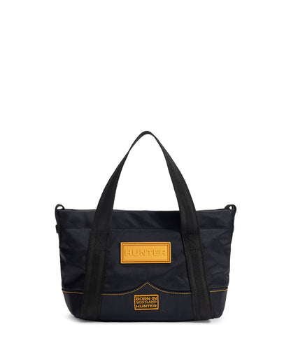 NYLON MINI TOPCLIP TOTE BORN IN SCOTLAND