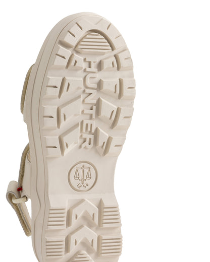 U CITY REBEL LEATHER HEEL STRAP SANDAL