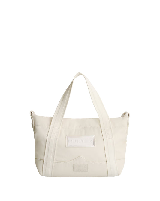 NYLON MINI TOPCLIP TOTE BORN IN SCOTLAND
