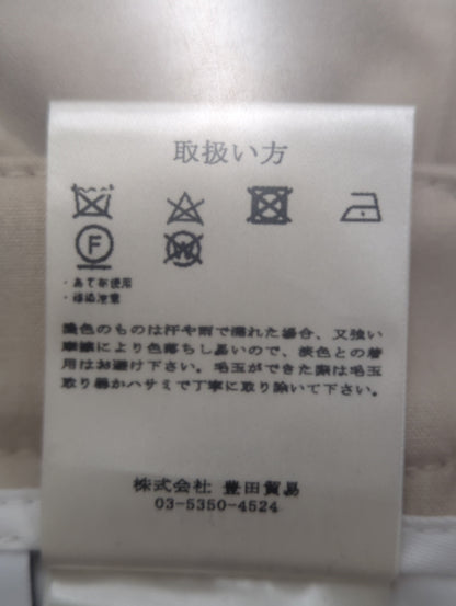 ポリレーヨンストレッチサキソニームジスーツ