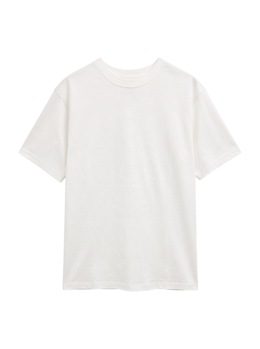 コットンシルクジャージーTシャツ