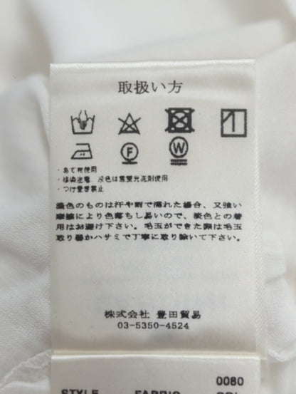 コットンシルクジャージーTシャツ